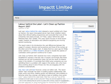 Tablet Screenshot of impactt.wordpress.com