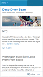 Mobile Screenshot of decodiversean.wordpress.com
