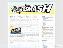 Tablet Screenshot of infosmash.wordpress.com