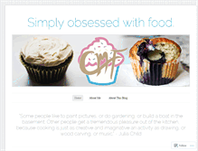 Tablet Screenshot of callmefoodie.wordpress.com