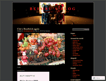 Tablet Screenshot of beeoru.wordpress.com