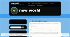 Desktop Screenshot of newworldone.wordpress.com