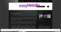 Desktop Screenshot of easytweaks.wordpress.com