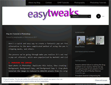 Tablet Screenshot of easytweaks.wordpress.com