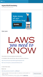 Mobile Screenshot of myworldofchemistry.wordpress.com