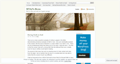 Desktop Screenshot of mtaj.wordpress.com