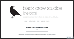 Desktop Screenshot of blackcrowstudios.wordpress.com