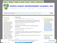 Tablet Screenshot of ncec.wordpress.com