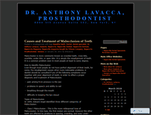 Tablet Screenshot of anth0nylavacca.wordpress.com