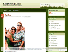 Tablet Screenshot of eatgrowlocal.wordpress.com