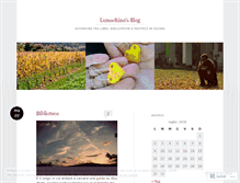 Tablet Screenshot of lumachino.wordpress.com