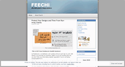 Desktop Screenshot of feechireddot.wordpress.com