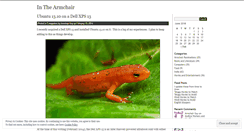 Desktop Screenshot of inthearmchair.wordpress.com