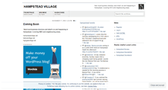 Desktop Screenshot of hampsteadvillage.wordpress.com