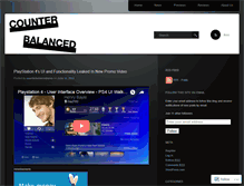 Tablet Screenshot of counterbalancednews.wordpress.com