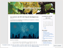 Tablet Screenshot of labodegaencasa.wordpress.com