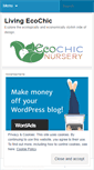 Mobile Screenshot of ecochicnursery.wordpress.com
