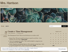 Tablet Screenshot of mrsharrisonss.wordpress.com