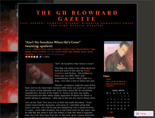 Tablet Screenshot of ghblowhard.wordpress.com