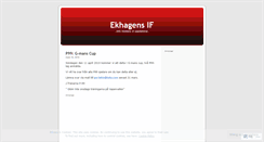 Desktop Screenshot of ekhagensif.wordpress.com