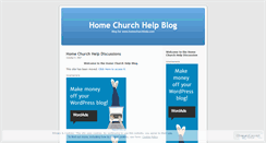 Desktop Screenshot of homechurch.wordpress.com