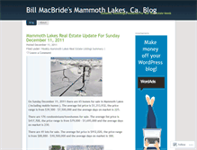 Tablet Screenshot of billmacbride.wordpress.com