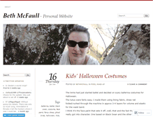 Tablet Screenshot of bethmcfaull.wordpress.com