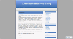 Desktop Screenshot of anacondaclassof1975.wordpress.com