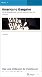 Mobile Screenshot of americanogangster.wordpress.com