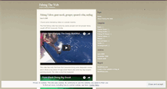 Desktop Screenshot of fishingtheweb.wordpress.com