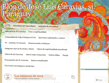 Tablet Screenshot of jlcaravias.wordpress.com