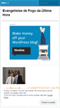 Mobile Screenshot of evangelistasdaultimahora.wordpress.com