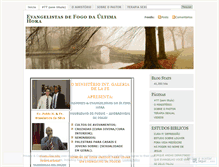Tablet Screenshot of evangelistasdaultimahora.wordpress.com