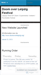 Mobile Screenshot of doomoverleipzig.wordpress.com