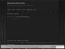 Tablet Screenshot of doomoverleipzig.wordpress.com