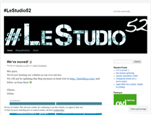 Tablet Screenshot of lestudio52.wordpress.com