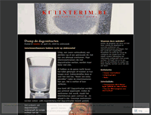 Tablet Screenshot of kutinterim.wordpress.com