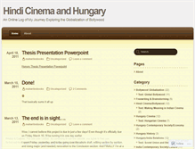 Tablet Screenshot of bollywoodandhungary.wordpress.com