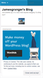 Mobile Screenshot of jamesgranger.wordpress.com
