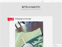 Tablet Screenshot of biteomatic.wordpress.com