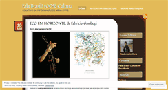 Desktop Screenshot of falabrasilcultura.wordpress.com