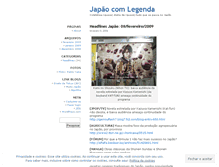 Tablet Screenshot of jpcomlegenda.wordpress.com