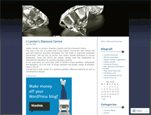 Tablet Screenshot of conflictdiamonds.wordpress.com