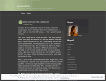 Tablet Screenshot of msjewelrylady.wordpress.com