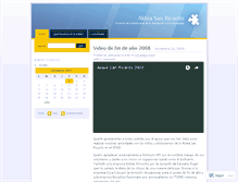 Tablet Screenshot of aldeasanricardo.wordpress.com