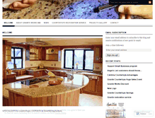 Tablet Screenshot of graniteworksmd.wordpress.com