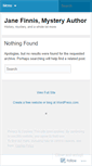 Mobile Screenshot of janefinnisblog.wordpress.com
