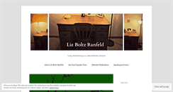 Desktop Screenshot of lizboltzranfeld.wordpress.com