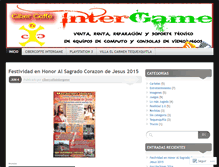 Tablet Screenshot of cibercoffeintergame.wordpress.com