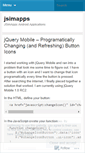 Mobile Screenshot of jsimapps.wordpress.com
